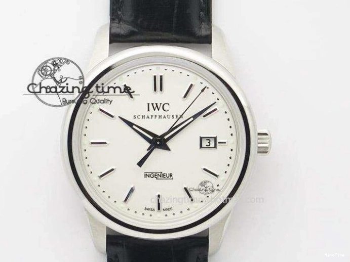 MIROTIME 0308 Compact Portugieser Perpetual Calendar IW503302 RG V9F 1:1 Best Edition White Dial on Brown Leather Strap A 7113